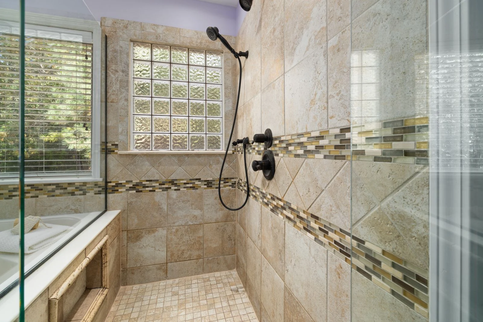 Bathroom layout and fittings